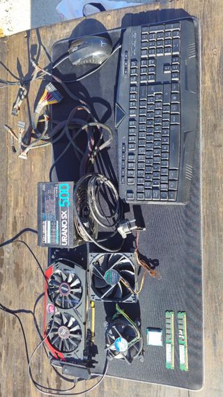 Componentes PC Sobremesa: Tarjeta Gráfica, Ram,etc