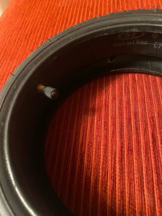 Rueda neumático y camara patinete eléctrico.