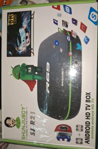 Android TV Box SHUNJIUBOY SJ-R21 4GB+64GB