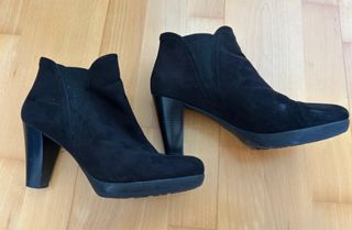 Botines Marypaz Ante Negro Talla 41