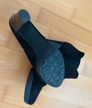 Botines Marypaz Ante Negro Talla 41