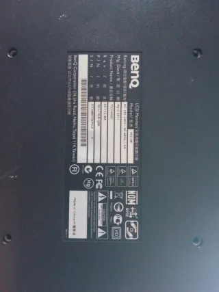 Pantalla de PC Negra