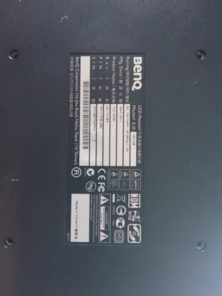 Pantalla de PC Negra