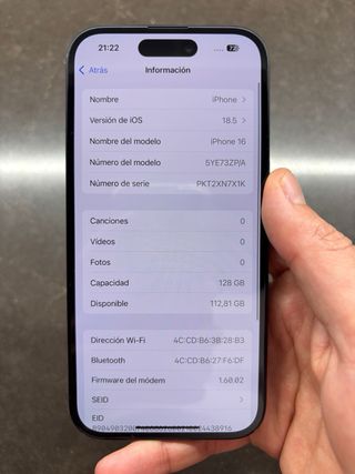 iPhone 16 NUEVO NEGOCIABLE