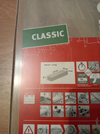 Tarima Flotante Classic 40 m cuadrados