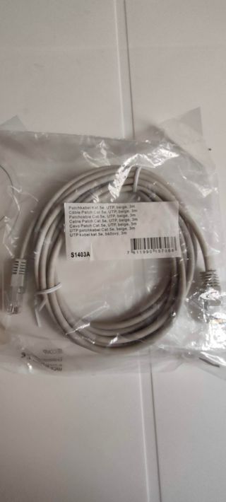 Set 2 Cavi Rete Ethernet 3m Beige