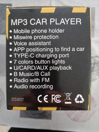 Radio MP3 para Coche
