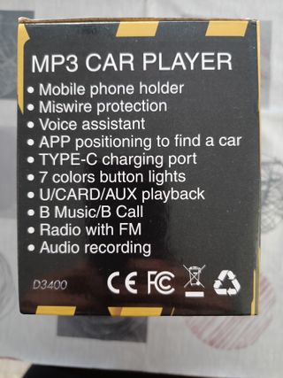 Radio MP3 para Coche