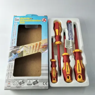 Juego 5 Destornilladores Eléctricos Superwork