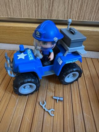 Pinypon Action 700015907 Policía Coche Moto Figura