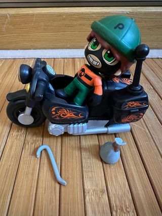 Pinypon Action 700015907 Policía Coche Moto Figura