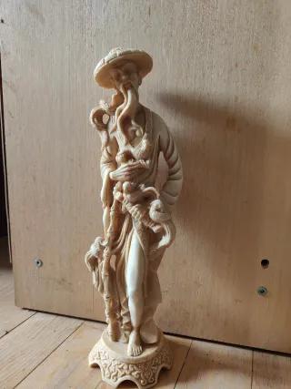 Figuras Chinas Resina Pareja