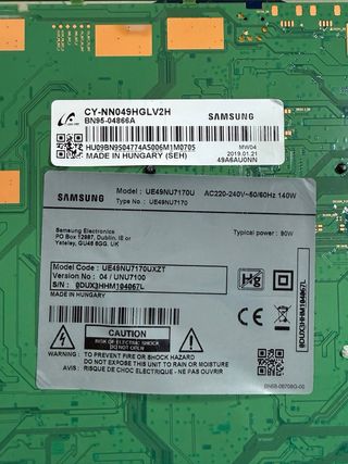 Scheda Mainboard TV Samsung UE49NU7370U