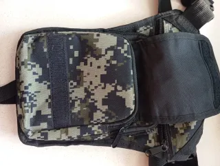 Riñonera táctica camuflaje militar