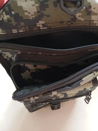 Riñonera táctica camuflaje militar