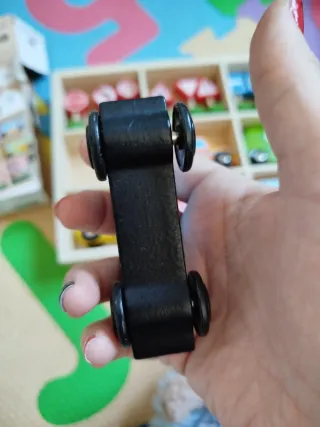 Set Juguettos Coches Madera Educación Vial