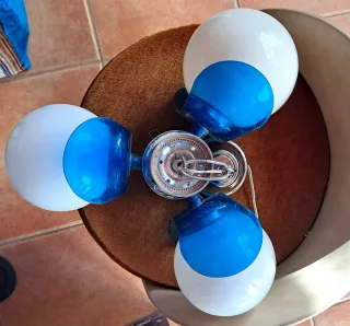 Lámpara vintage años 60 space age retro