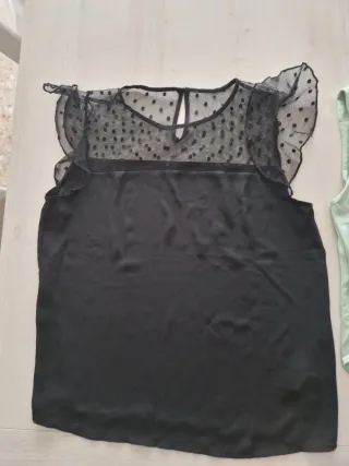 Lote 3 tops bodies blusas mujer Stradivarius Tal.M