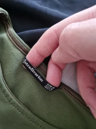 Lote 3 tops bodies blusas mujer Stradivarius Tal.M