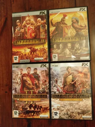 Pack 4 Juegos PC FX Imperivm