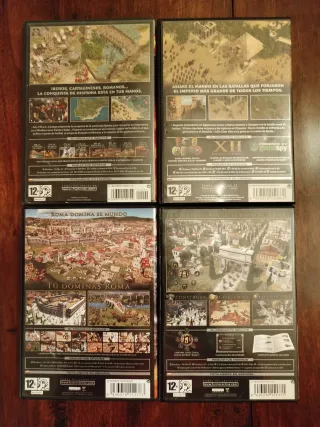 Pack 4 Juegos PC FX Imperivm