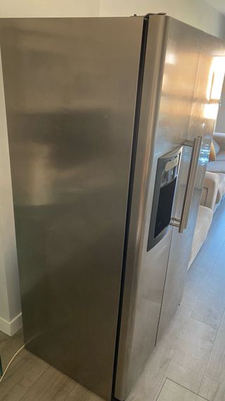 Nevera Americana Acero Inoxidable General Electric