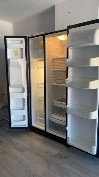 Nevera Americana Acero Inoxidable General Electric