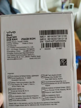 Vivo Y29s 5G Nero