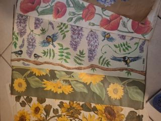 Carta per decoupage 8 fogli 78x48 cm