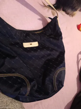 Bolso Tommy Hilfiger Azul y Beige