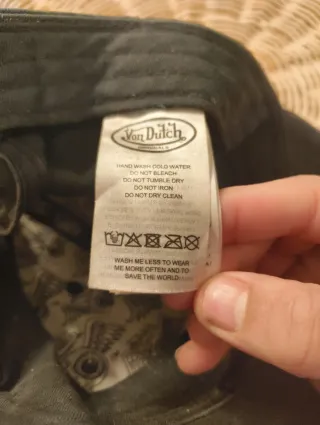 Gorra Von Dutch Negra