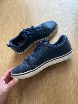 Zapatillas Adidas Piel Azul Marino