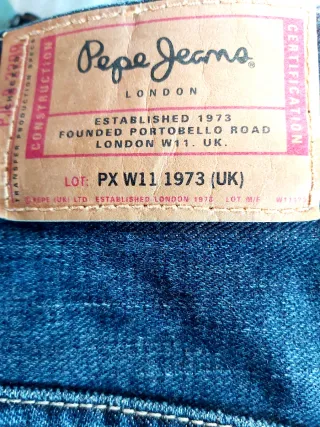 Pantalón Pepe Jeans Azul Talla W11