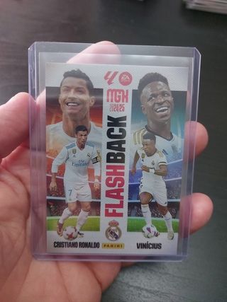 Cromo Flashback Real Madrid Cristiano Ronaldo Viní
