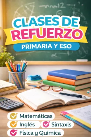 Clases de refuerzo Primaria y ESO