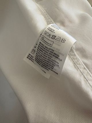 Camicia H&M bianca uomo
