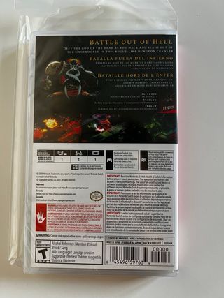 Hades Nintendo Switch Precintado