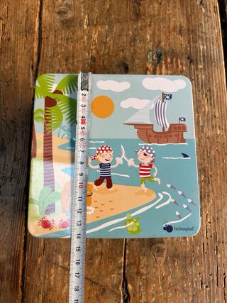 Juego de mesa 3 en raya madera Imaginarium