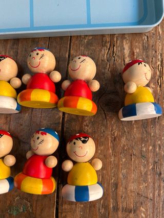 Juego de mesa 3 en raya madera Imaginarium