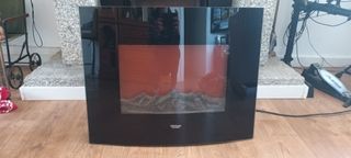 Calefactor eléctrico con efecto llama