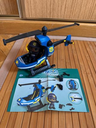 Pinypon Action Heroes Policía Coche y Moto