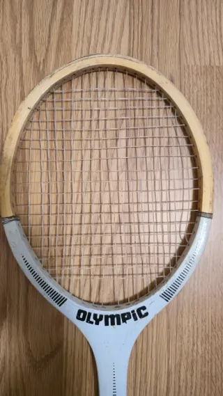 Raquete de madeira Olympic