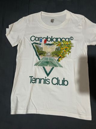 Camiseta Casablanca Tennis Club Blanca