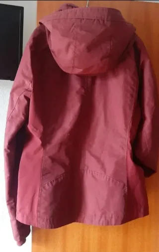 Chamarra Hollister Granate Talla L