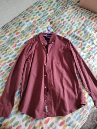 Camisa Burdeos Talla S