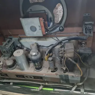 Radio Antigua Siemens Marrón