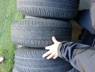 5 Llantas BMW E36 15 con Neumáticos