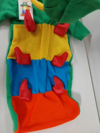 Disfraz saco gusano bebé