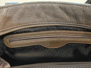 Bolso Tous marron Grande estilo serpiente