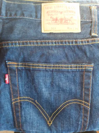 Pantalón Levi's 507 W34 L34 Azul